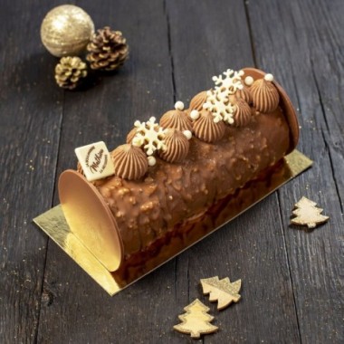 Bûche Tradition chocolat / caramel